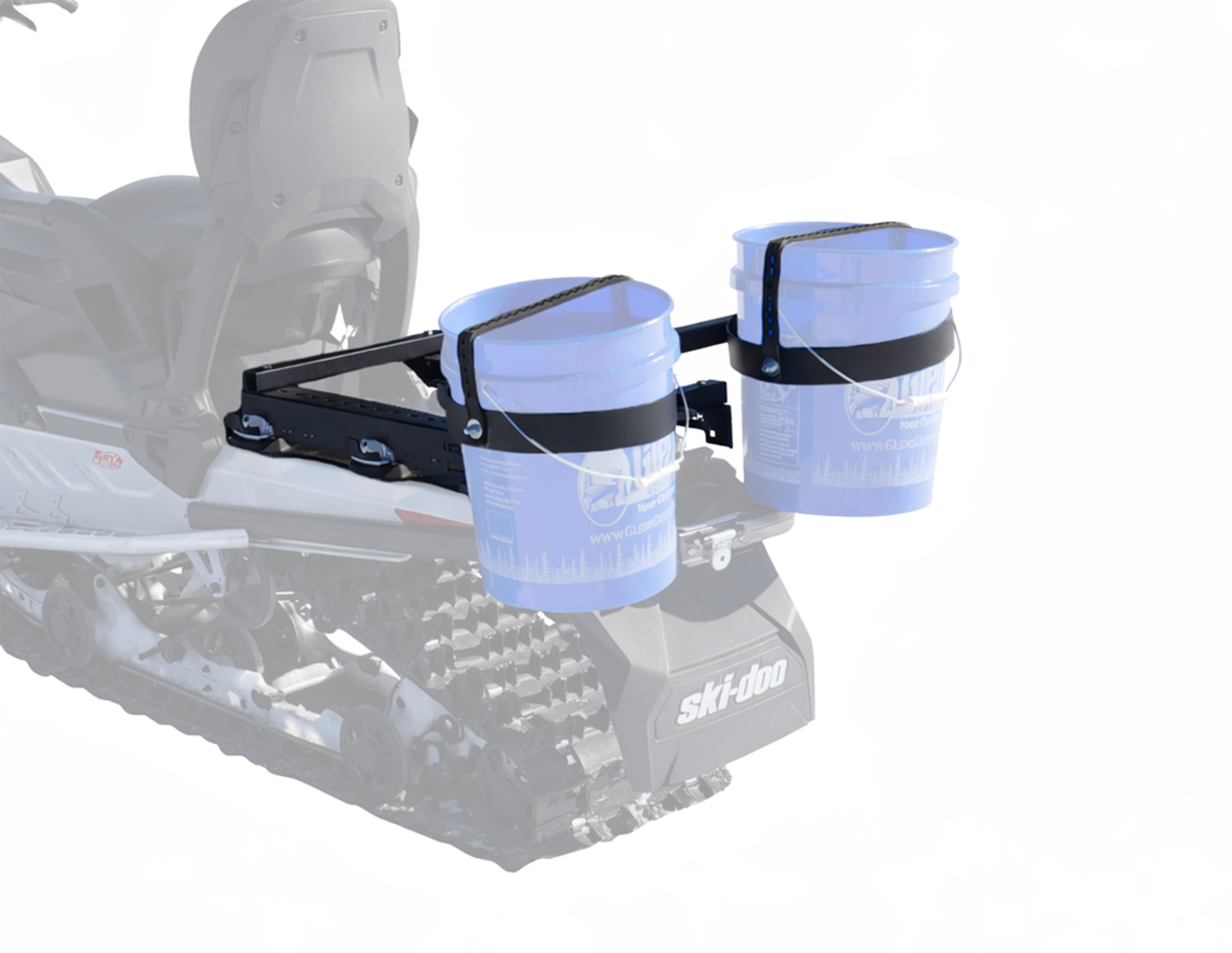 Snowmobile Bucket Carrier System