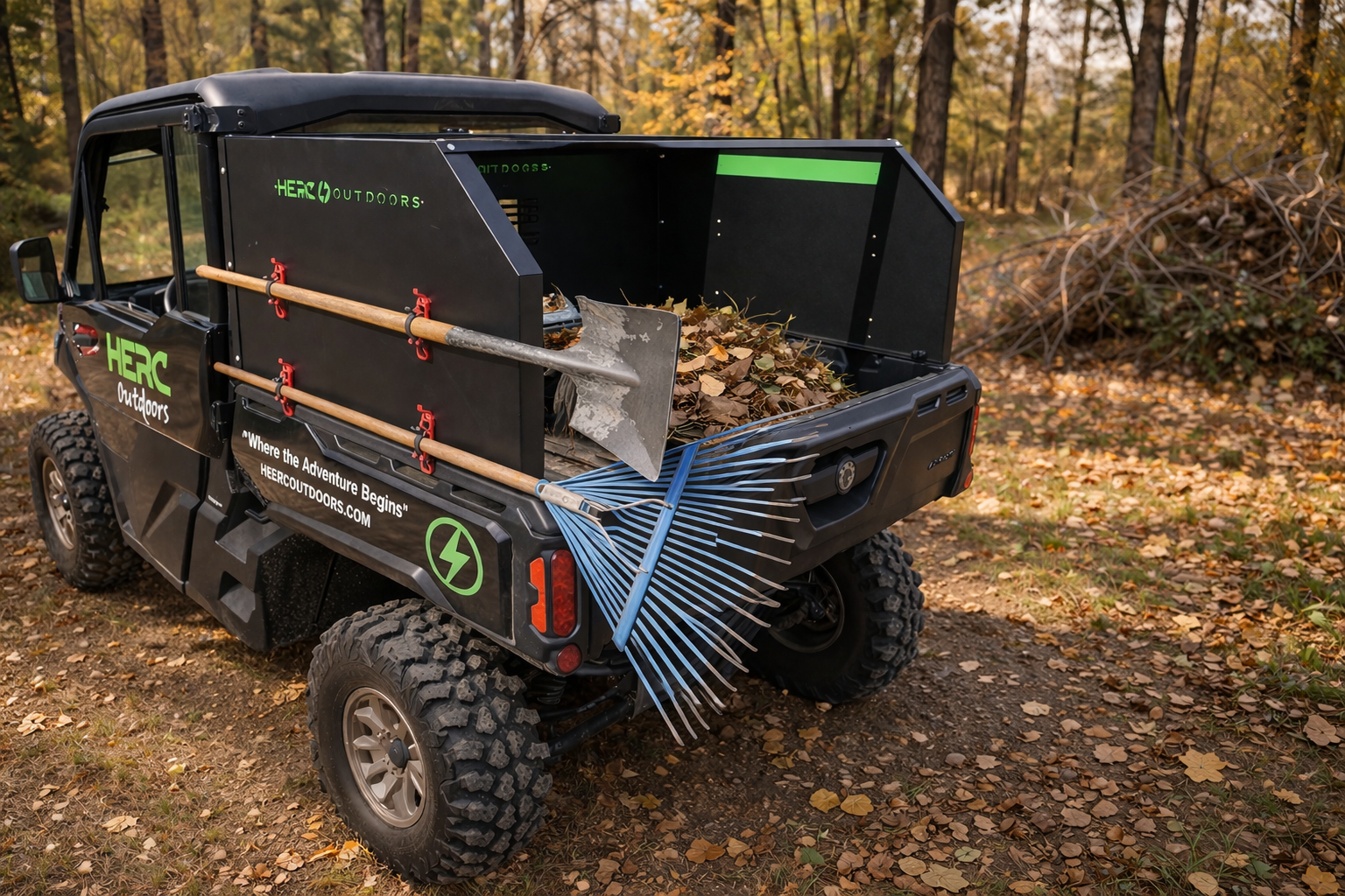 Leaf and Brush Holder