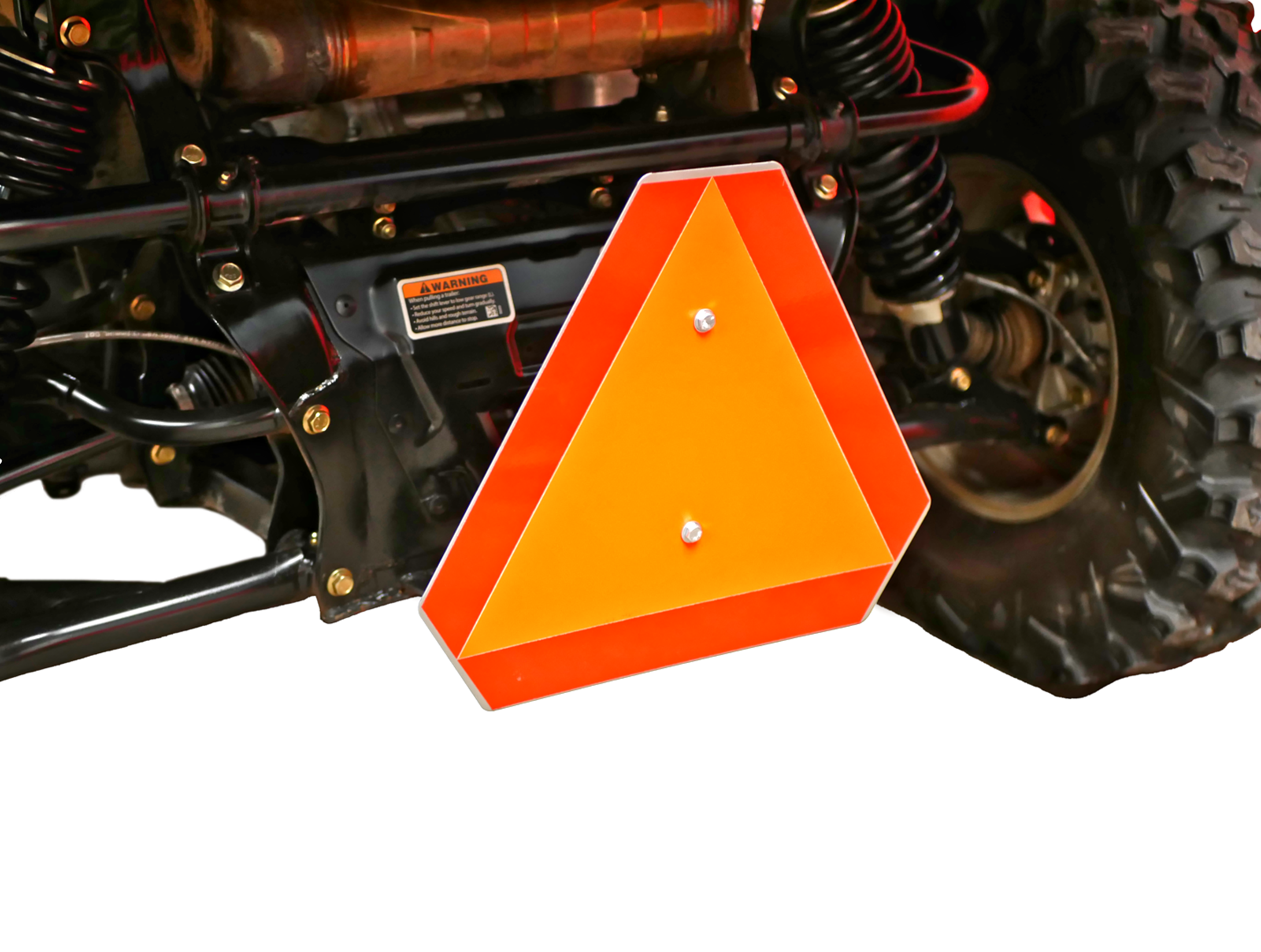 Slow-Moving Sign Holder