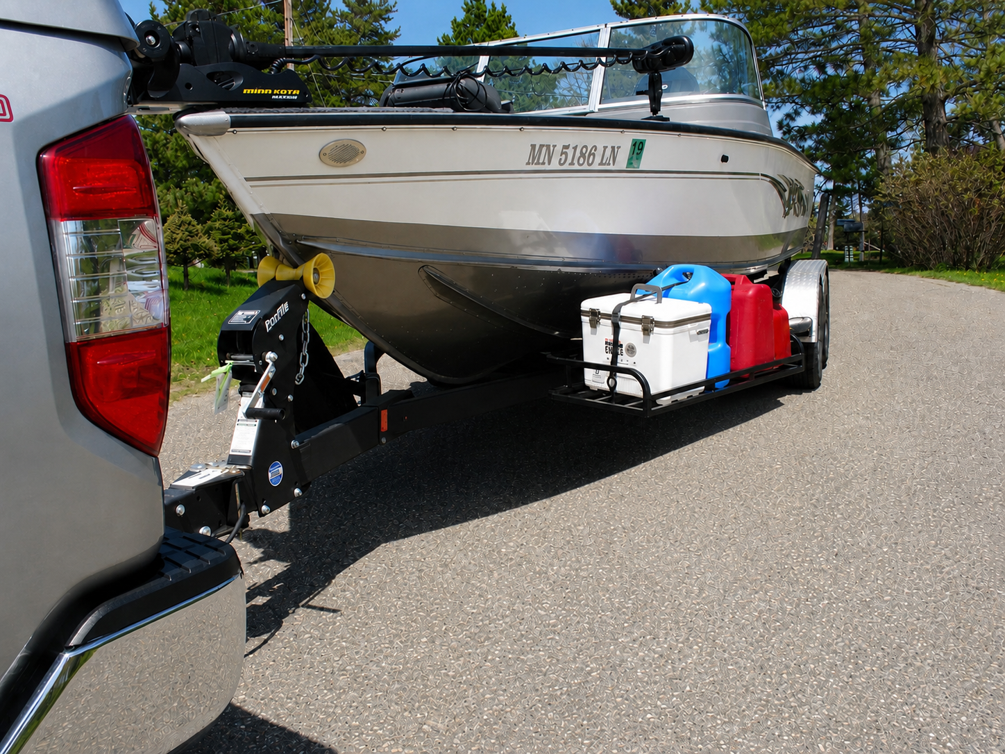 Herc's Marine Trailer Gear Rack