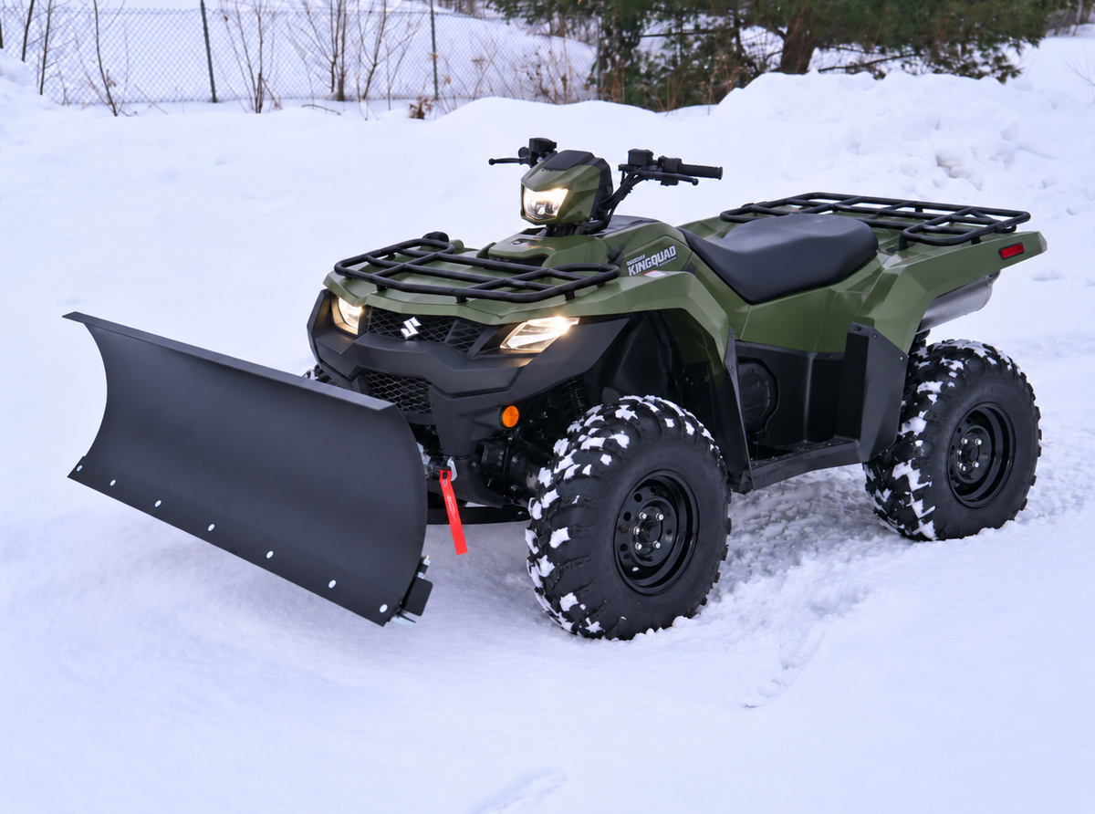 Atv Plow Suzuki ® 55″ATV Snow Plow System – Herc Outdoors