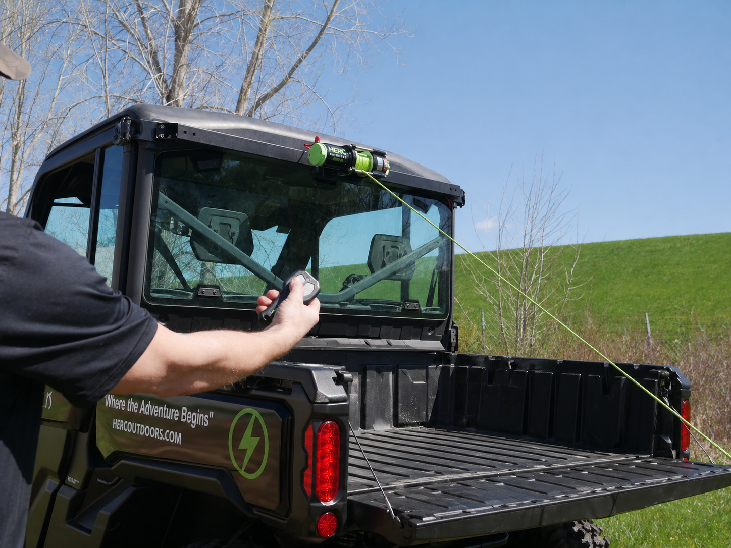 HD Rear Cargo Winch